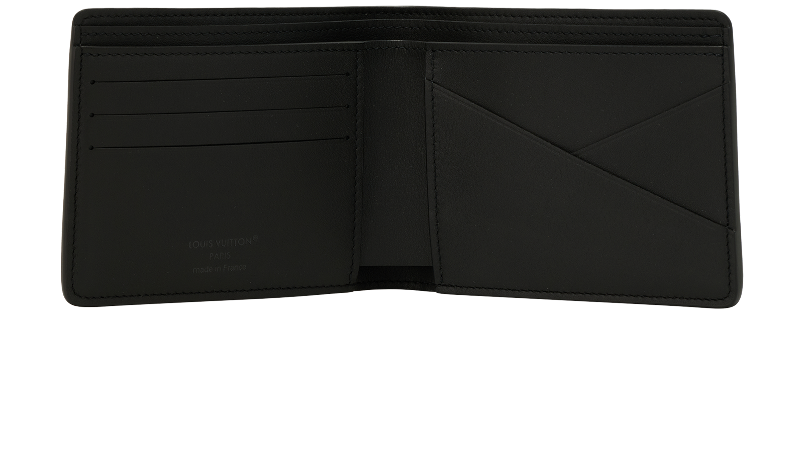 Louis Vuitton Multiple Wallet, &pound;350, Accessories, Black, Vachetta Leather, Other view